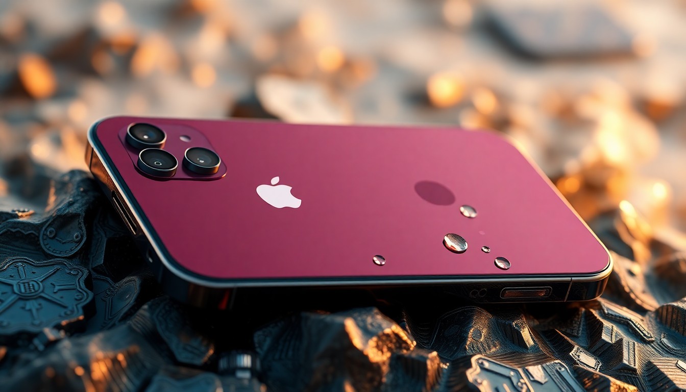 Apple iPhone 15 Pro Titanyum Mavi rengi önden görünüm