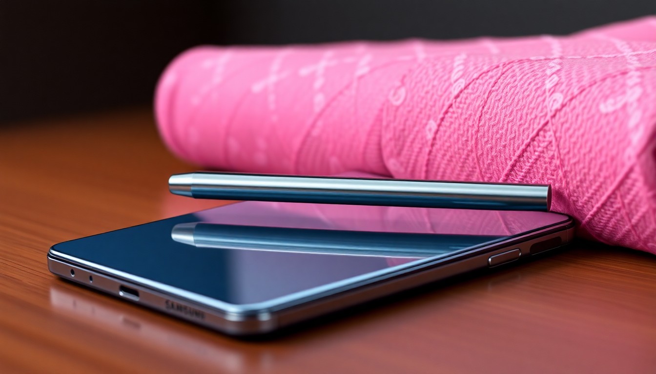 Samsung Galaxy S24 Ultra Titanyum Gri rengi S Pen ile birlikte