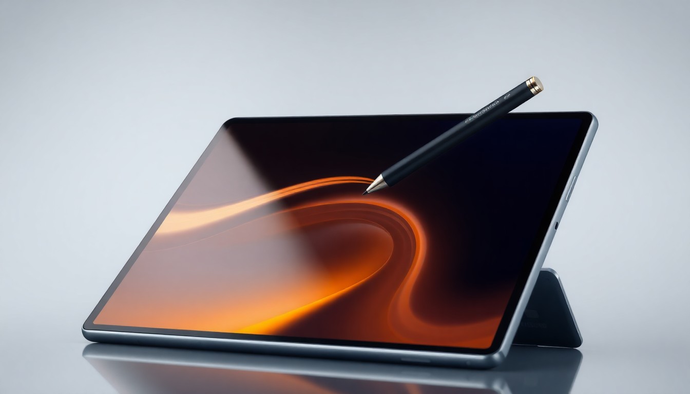 Samsung Galaxy Tab S9 Grafit rengi S Pen ile birlikte