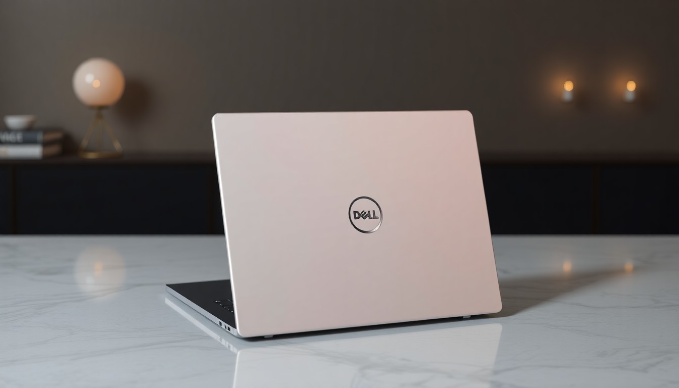 Dell XPS 15 laptop önden görünüm