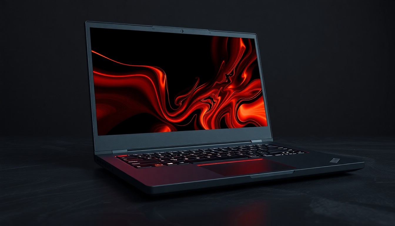 Lenovo ThinkPad X1 Carbon önden açık görünüm