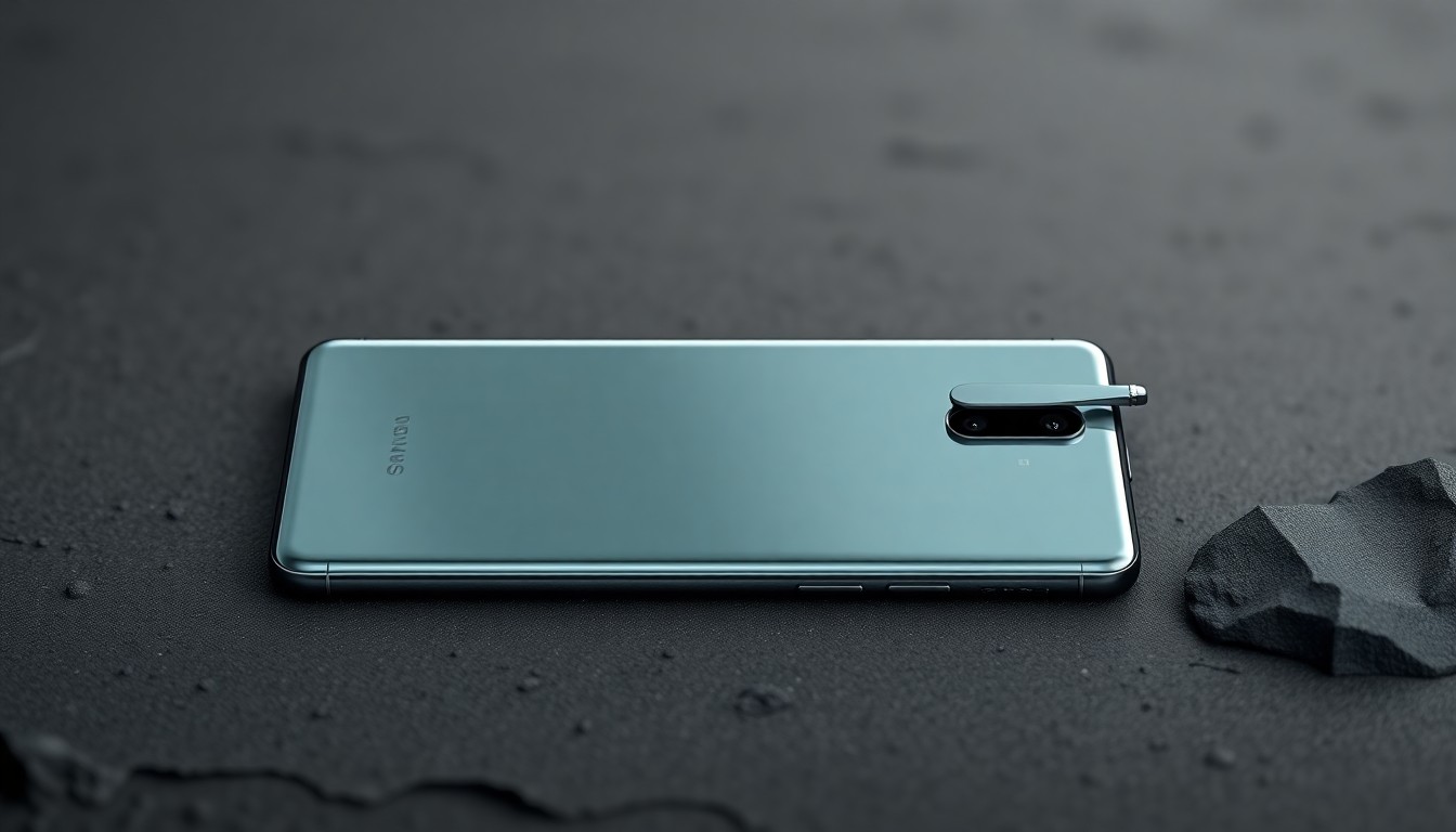 Samsung Galaxy S24 Ultra Titanyum Gri rengi S Pen ile birlikte