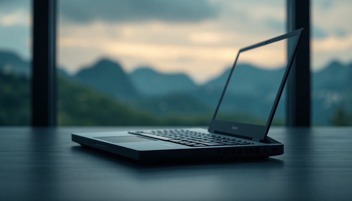 Lenovo ThinkPad X1 Carbon önden açık görünüm