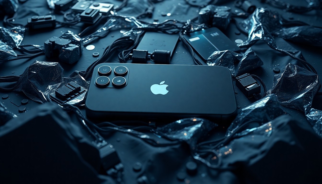 Apple iPhone 15 Pro Titanyum Mavi rengi önden görünüm